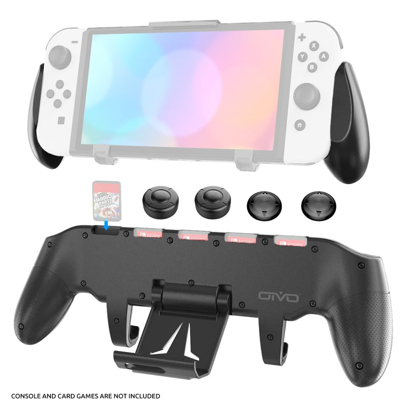 OIVO Asymmetrical Grip with Adjustable Stand