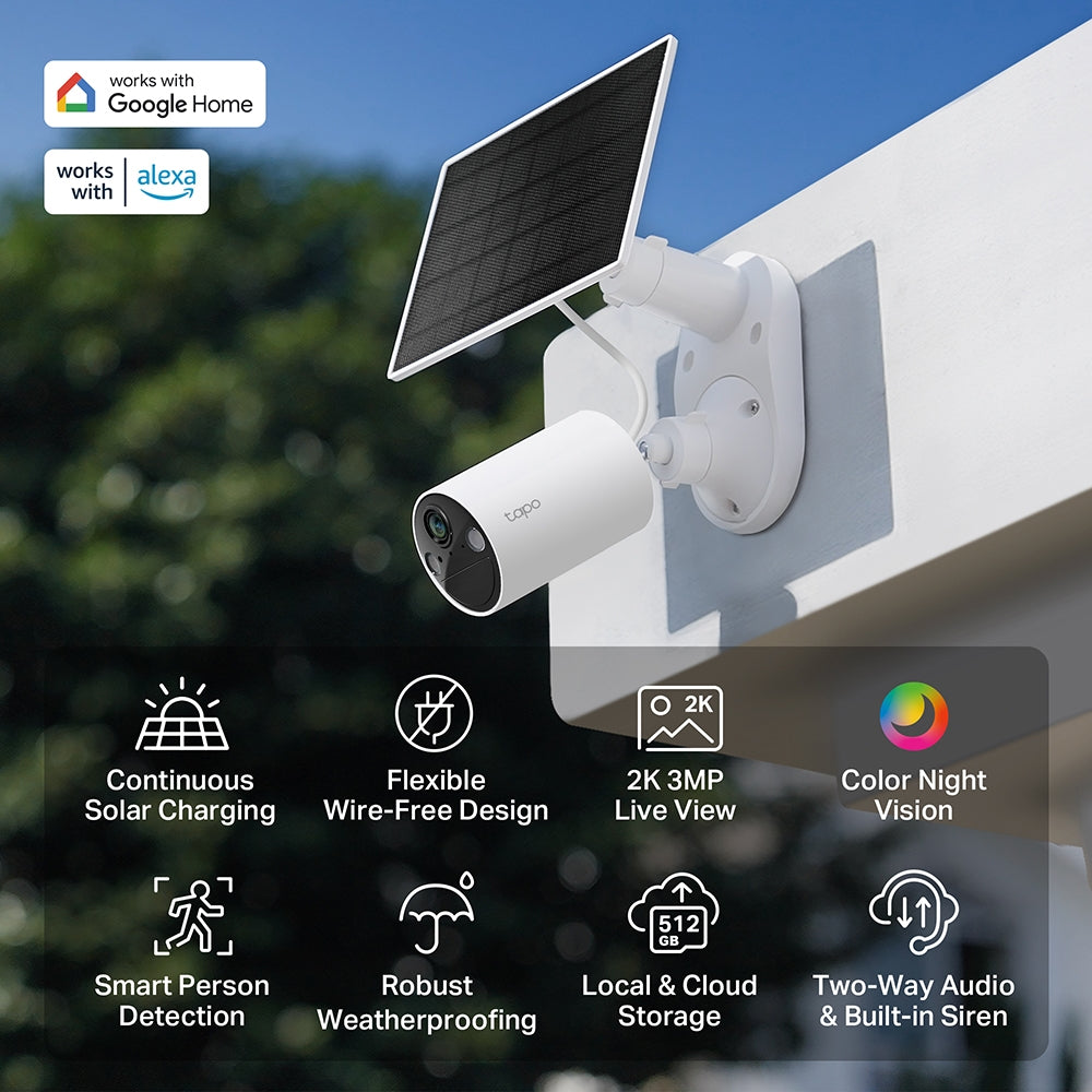 TP-Link Tapo C410 Kit Solar-Powered Security Camera