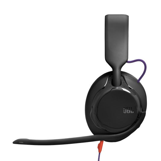 JBL Quantum 250 Wired Multiplatform Gaming Headset (Purple, White, Teal)