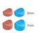 IINE Silicone Curved Joystick Caps for Nintendo Switch 2 (Blue/Orange) (L1157)