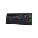 Delux K9852U 104-Keys Membrane Wired Gaming Keyboard