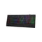 Delux K9852U 104-Keys Membrane Wired Gaming Keyboard