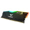 TeamGroup T-Force Delta RGB DDR4 8GB (1x8GB) 3200MHz CL16-18-18-38 1.35V Gaming Desktop Memory (Black, White)