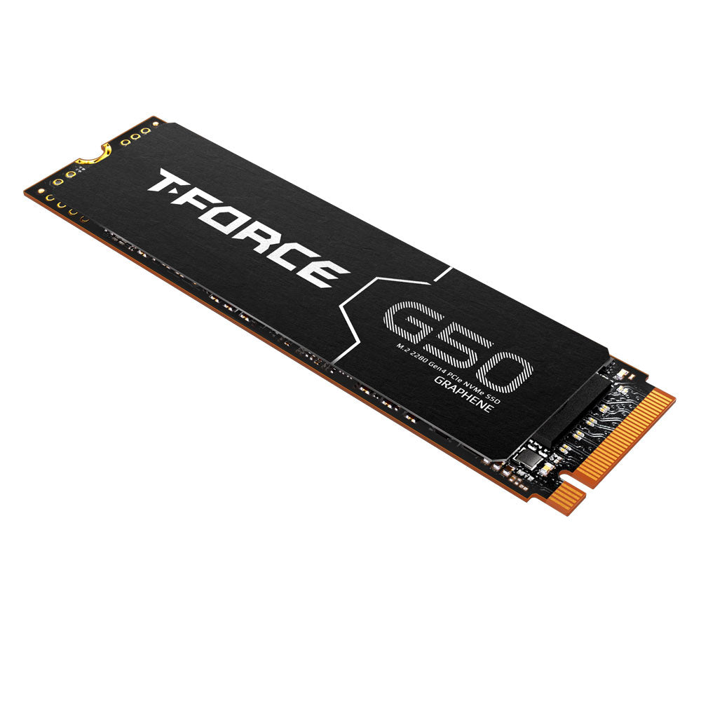 TeamGroup T-Force G50 512GB M.2 2280 PCIe 4.0 X4 Internal SSD with Graphene Heat-Sink (TM8FFE512G0C129)