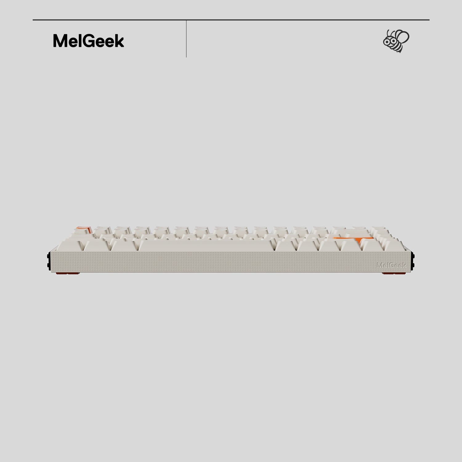 MelGeek MADE84 Pro DIY Magnetic Gaming Keyboard Linear Switch (Orange) (MADE84P-OL-0204)