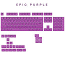 Glorious GPBT Basics Keycaps 130 Keys (Classic Black, Potion Pink, Epic Purple, Revive Red)