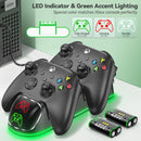 OIVO Controller Charging Station for XboxOne / Xbox Series S/X / Elite Controller (Black) (IV-BX313)