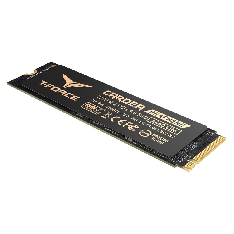 TeamGroup T-Force Cardea A440 Lite M.2 2280 PCIe Gen4 x4 NVMe 7400MB/s Read Gaming SSD