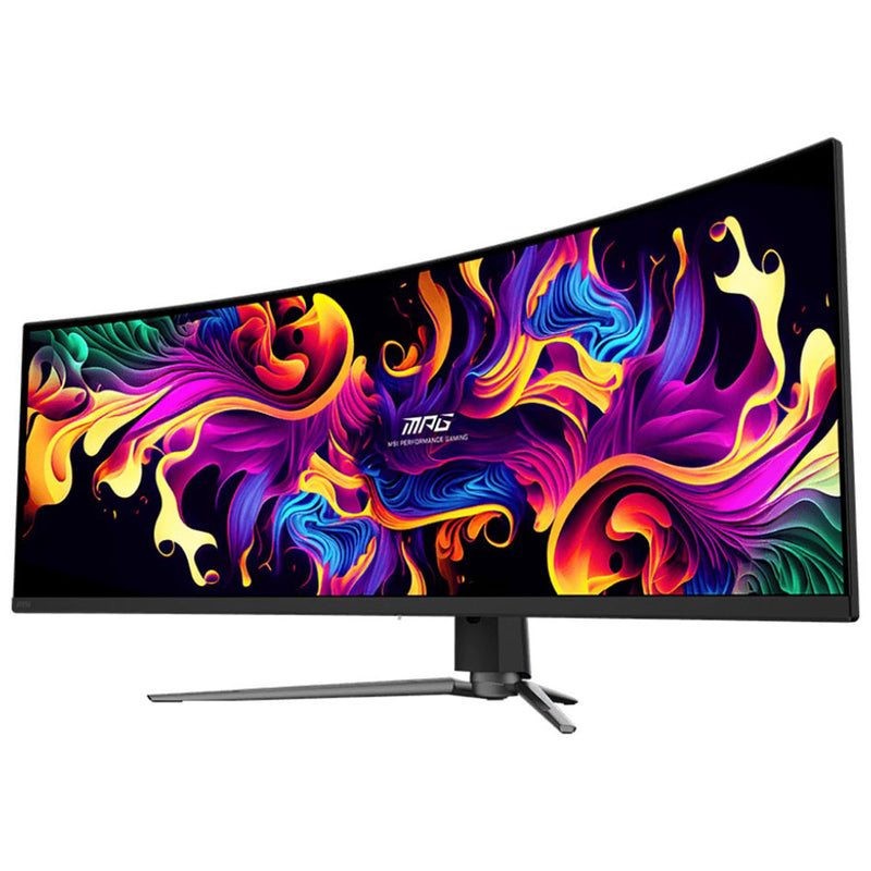 MSI MPG 491CQP QD-OLED 49" DQHD (5120x1440) 144Hz 0.03MS (GTG) Curved Gaming Monitor | DataBlitz