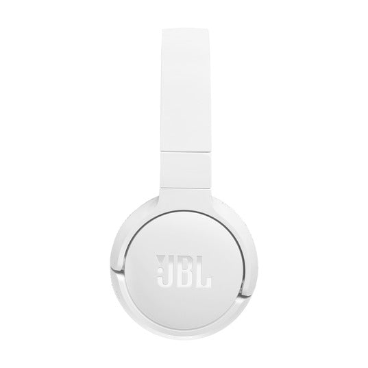 JBL Tune 670NC Adaptive Noise Cancelling Wireless On-Ear Headphones (White)