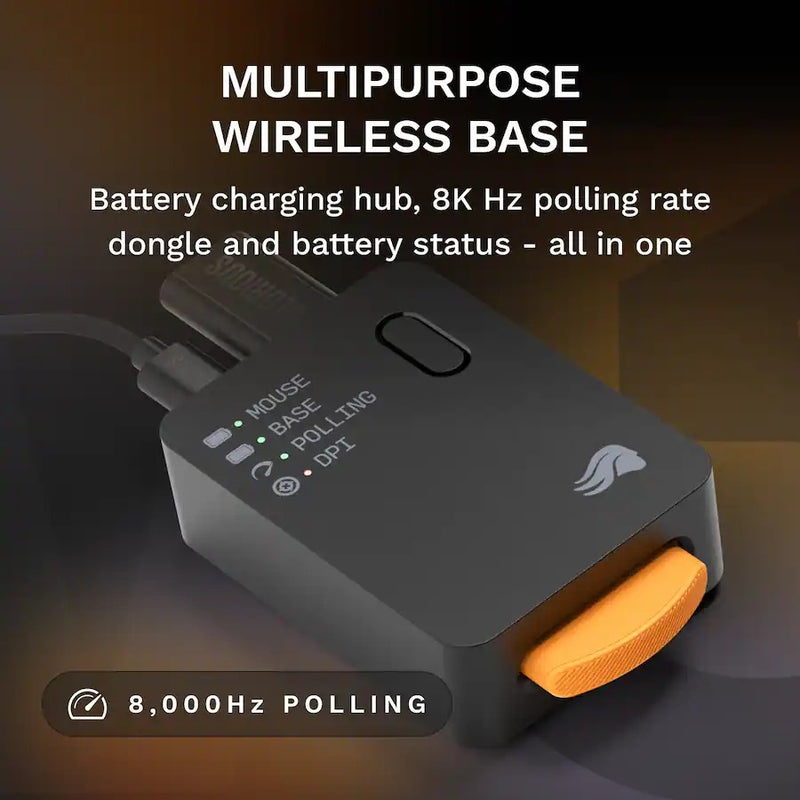 Glorious Model O 3 8K Polling Ultralight RGB Wireless Gaming Mouse