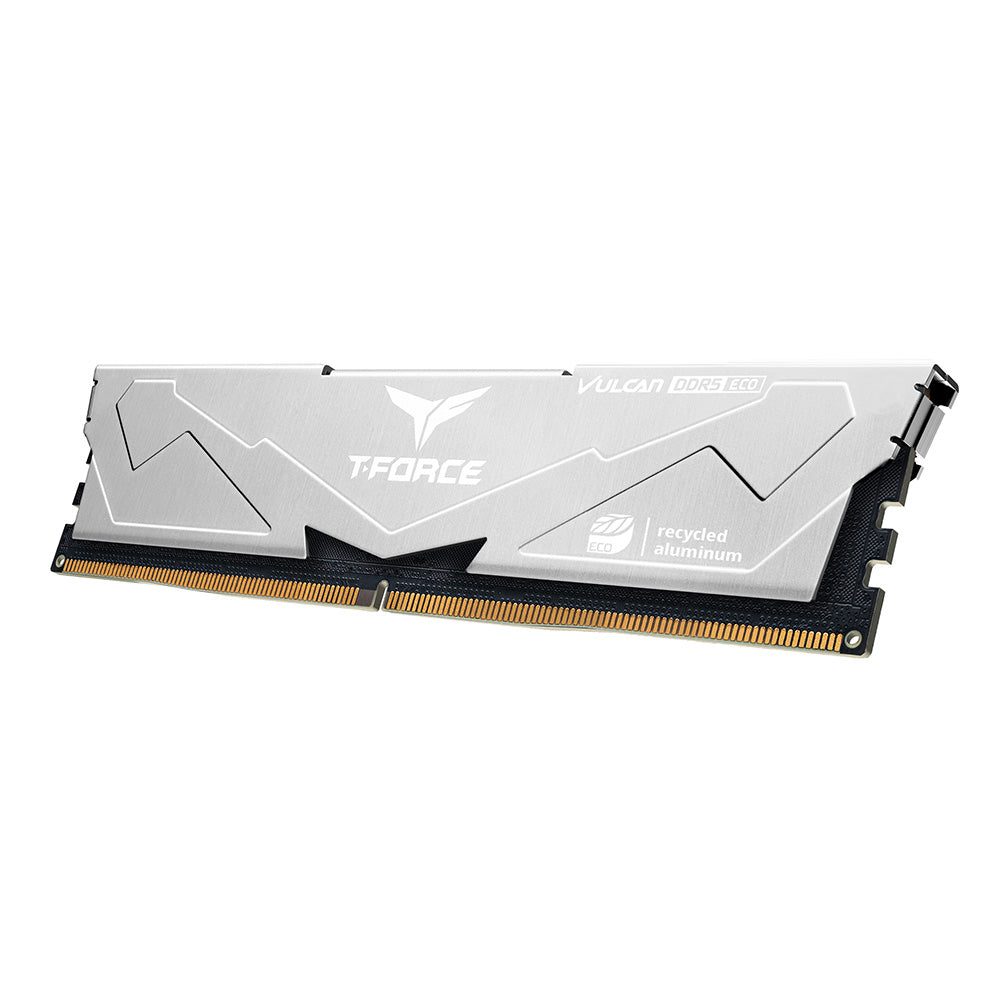 TeamGroup Vulcan T-Force Eco DDR5 32GB (2x16GB) 6000MHz CL38 Gaming Desktop Memory