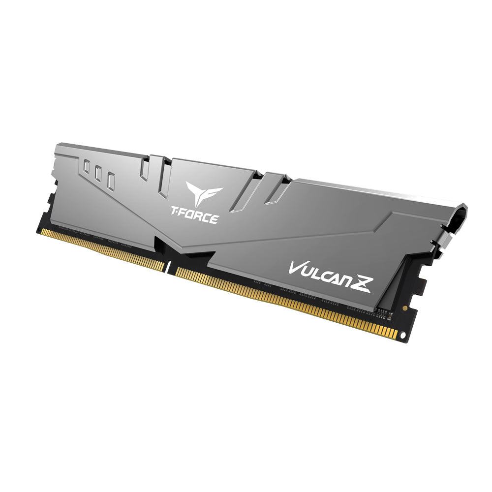 TeamGroup T-Force Vulcan Z 8GB (1x8GB) DDR4 3600MHz CL18-22-22-42 1.35V Desktop Memory (Grey)