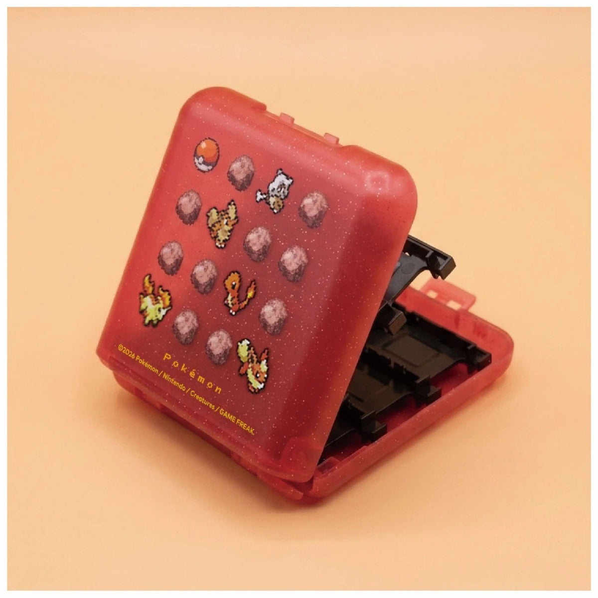 Hori Game Card Case 24 for Nintendo Switch 2 (Pokemon Pixel Red) (NSX-188A)