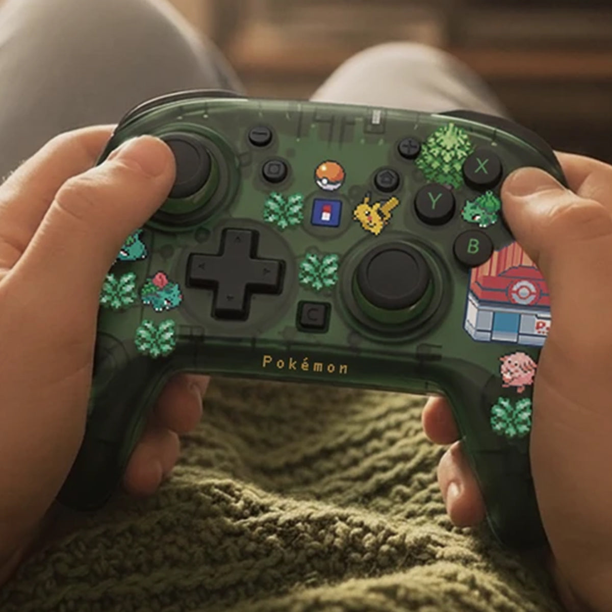 Hori Wired Horipad Turbo for Nintendo Switch 2 (Pokemon Pixel Green, Pokemon Pixel Red)