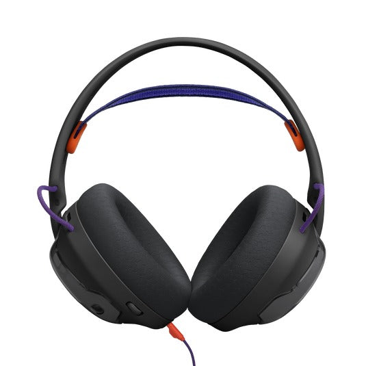 JBL Quantum 250 Wired Multiplatform Gaming Headset (Purple, White, Teal)