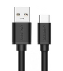 UGreen USB 3.0 Male To Type-C Male Cable Nickel Plating - 2m (Black) (US184/20884)