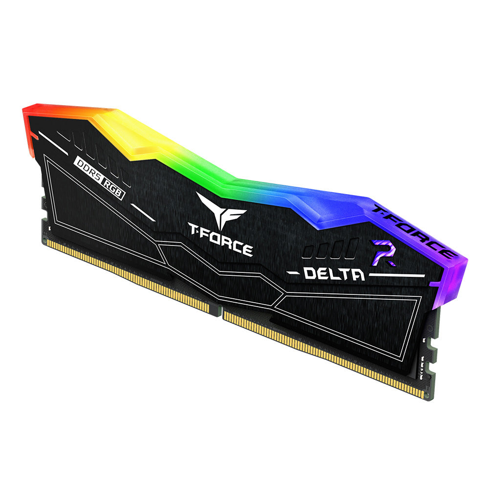 TeamGroup T-Force Delta RGB 16GB (2x8GB) DDR5 6000MHz CL38-38-38-78 1.25V Gaming Desktop Memory