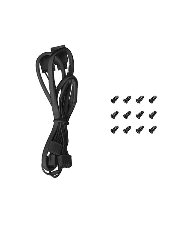 DeepCool FD14 3x140mm Performance Fans (Black, White)
