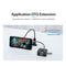 Vention 4-Port USB 3.0 Hub - USB-A to USB 3.0 x 4 + Micro-B - 0.15M (CHBBB)