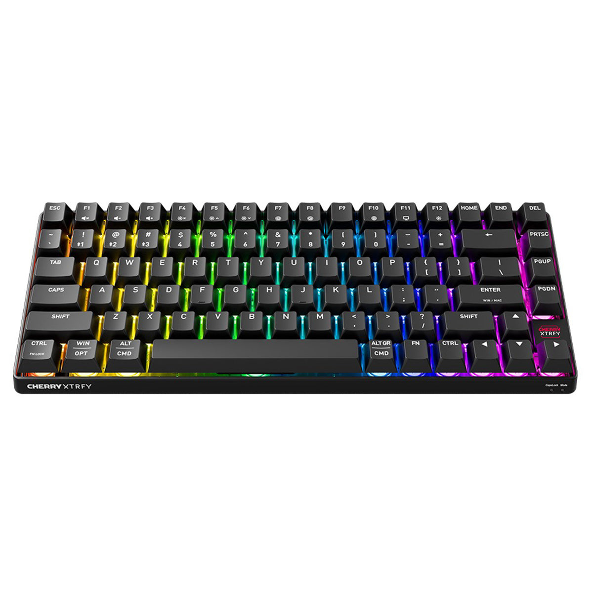 Cherry XTRFY K33 Tri-Mode Compact Wireless Mem-Chanical Gaming Keyboard (Black) (G8D-24030PAAUS-2)
