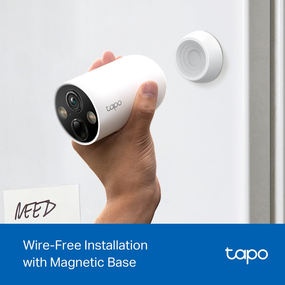 TP-Link Tapo C425 2K QHD 4MP Smart Wire-Free Security Camera