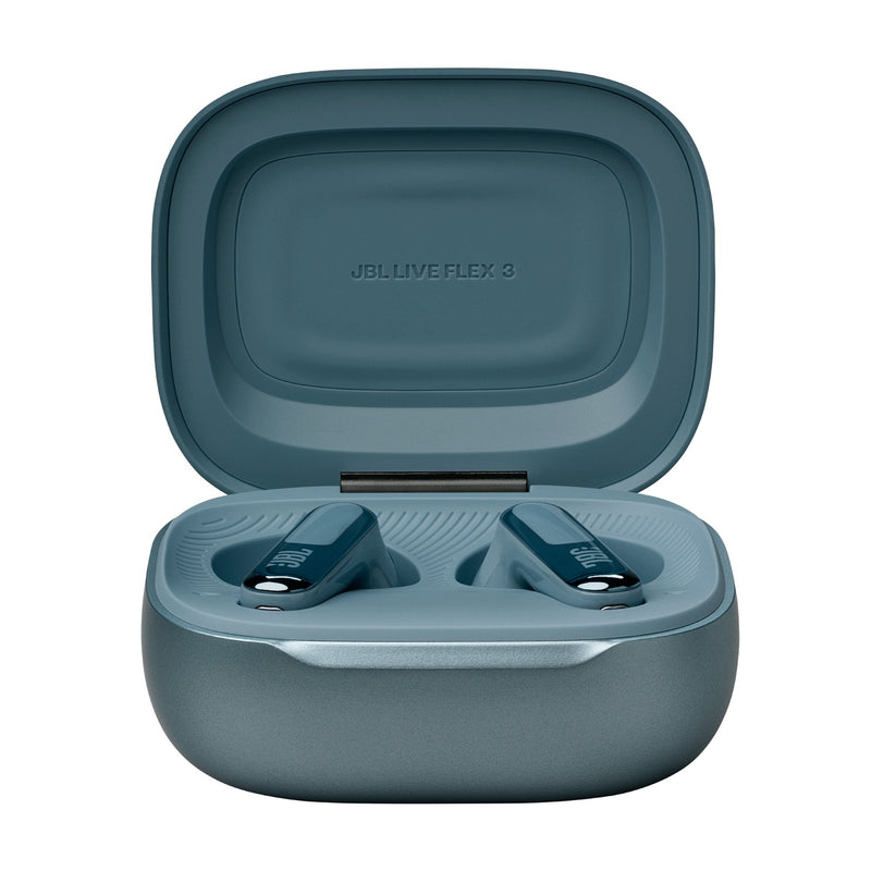 JBL Live Flex 3 True Wireless Noise-Cancelling Earbuds with Open-Stick Design & Smart Charging Case