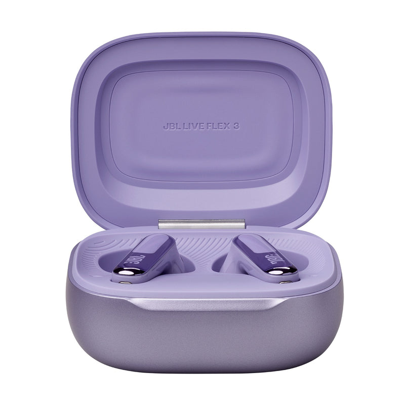 JBL Live Flex 3 True Wireless Noise-Cancelling Earbuds with Open-Stick Design & Smart Charging Case