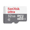 Sandisk Ultra MicroSDHC USH-1 32GB Class 10