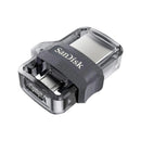 SANDISK Ultra Dual Drive M3.0 256GB USB 3.0 OTG Flash Drive (Black)