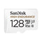 Sandisk High Endurance 128GB MicroSDXC Card With Adapter For Dash Cams & Home Security Cameras