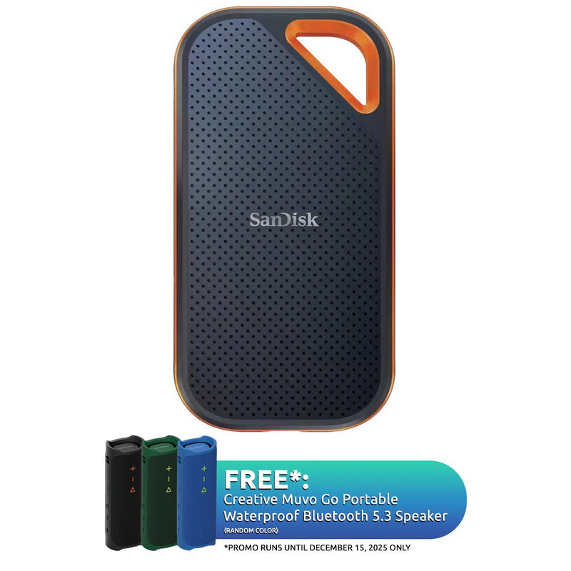 Sandisk Extreme Pro 2TB USB-C USB 3.2 GEN 2 X2 Up To 2000MB/S Portable SSD V2