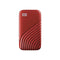 WD MY PASSPORT 2TB Portable External SSD (Red)