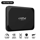 Crucial X9 USB 3.2 Gen-2 (10Gb/s) 1050MB/s Read Type-C Portable SSD (1TB, 2TB, 4TB)