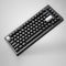 MonsGeek M1 V5 VIA White on Black Aluminum Case Multi-Mode RGB Hot-Swappable Mechanical Keyboard 