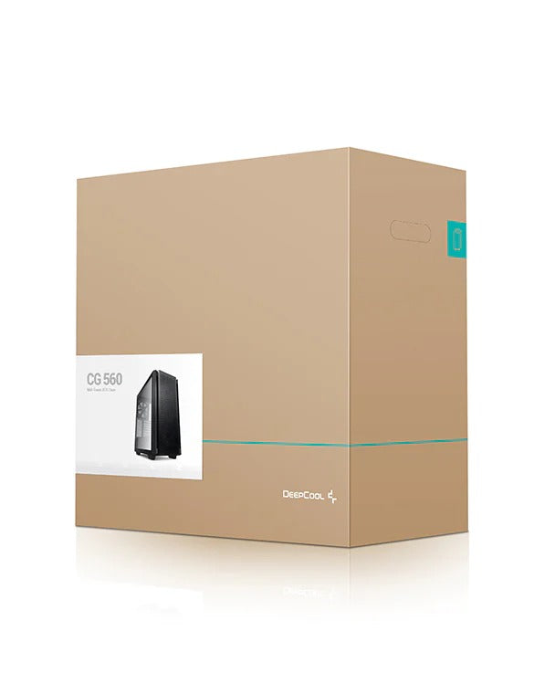 Deepcool CG560 Mid-Tower ATX Case (Black) (R-CG560-BKAAE4-G-1)