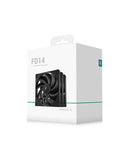 DeepCool FD14 3x140mm Performance Fans (Black, White)