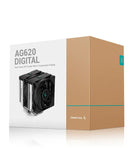 Deepcool AG620 Digital Dual-Tower CPU Cooler With A Temperature Display | DataBlitz
