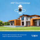 TP-Link Tapo C510W 2K 3MP Outdoor Pan/Tilt Security Wifi Camera