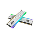 Adata XPG Lancer Blade 32GB (2x16GB) RGB DDR5 6000MT/s CL36-38-38 1.35V Desktop Memory with Heatsink (Black, White)