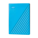 WD My Passport External Hard Drive 3.0 2TB (Blue) + WD Soft Pouch