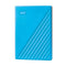 WD My Passport External Hard Drive 3.0 2TB (Blue) + WD Soft Pouch