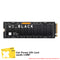 WD Black SN850X 2TB NVME M.2 2280 PCie Gen4 Internal Gaming SSD Compatible w/ PS5 (w/ Heatsink) (WDS200T2XHE)