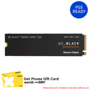 WD Black SN850X 2TB NVME M.2 2280 PCie Gen4 Internal Gaming SSD Compatible w/ PS5 (w/o Heatsink) (WDS200T2X0E)