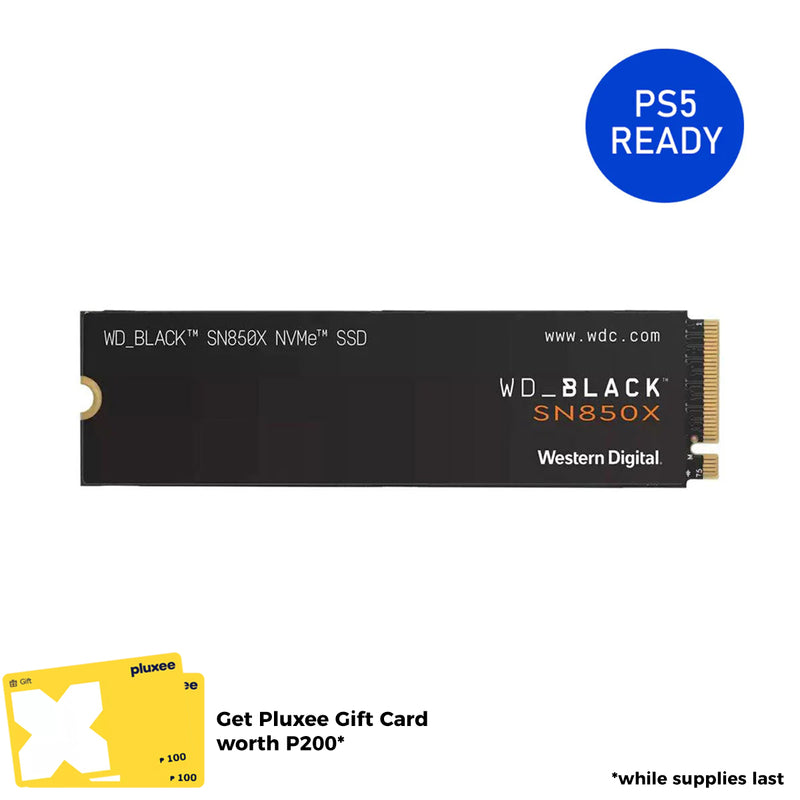 WD Black SN850X 2TB NVME M.2 2280 PCie Gen4 Internal Gaming SSD Compatible w/ PS5