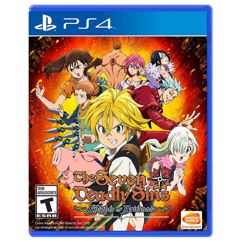 PS4 The Seven Deadly Sins Knights of Britannia ALL (Eng/Fr)