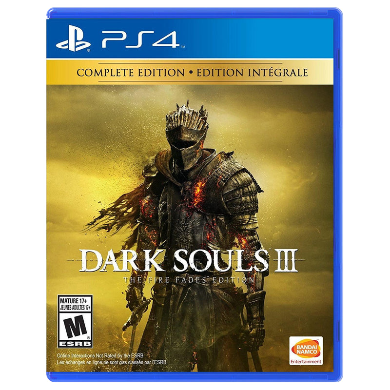 PS4 Dark Souls III the Fire Fades Edition Complete Edition All (Eng/Fr)