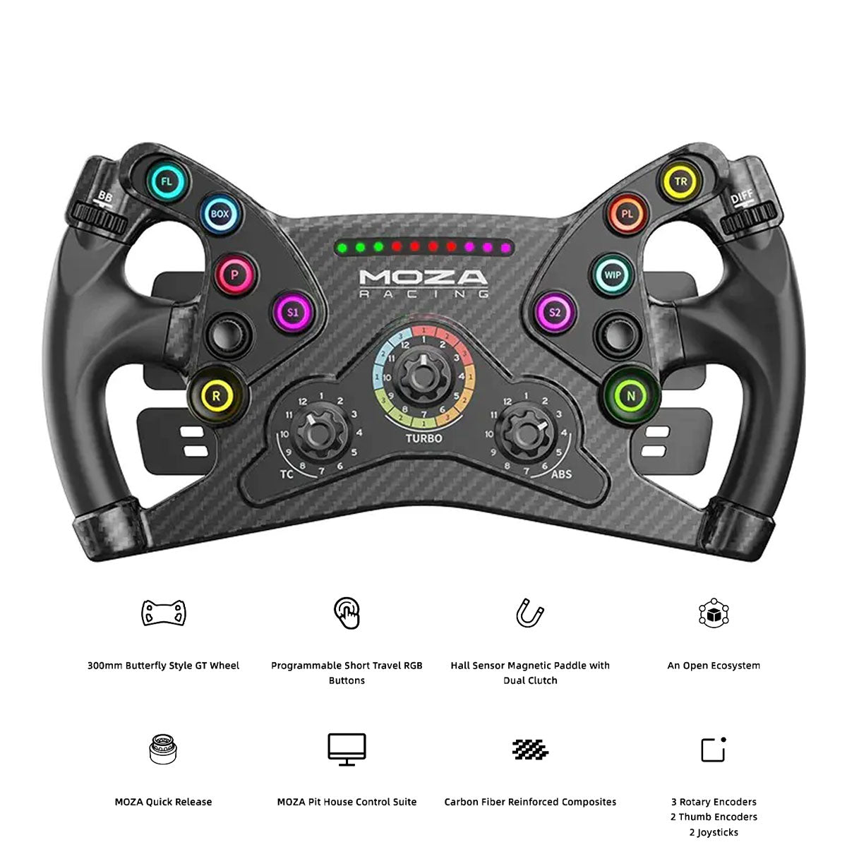 Moza KS Formula Steering Wheel (RS047)