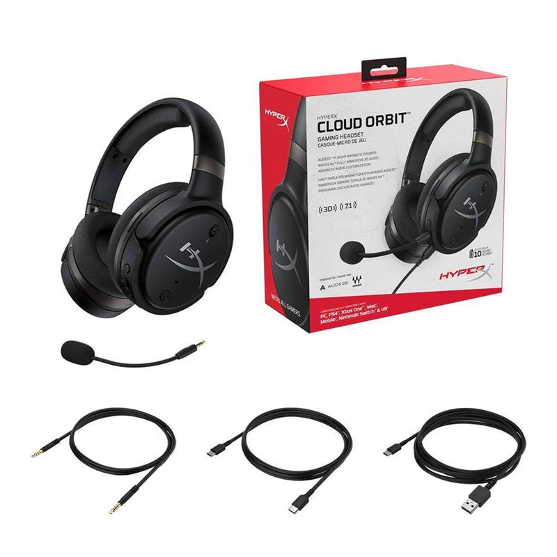 HYPERX Cloud Orbit S Gaming Headset Black For PC/PS4/XB1/MAC/MOBILE/NSW/VR