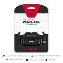 Kingston Fury Renegade 4TB PCIE 4.0 NVME M.2 Internal Gaming SSD (SFYRD/4000G)